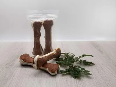 Produktbild von Canius Kauknochen 15cm 2St Pack | Lamm