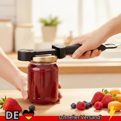 Produktbild von Multifunktionaler Flaschenöffner Edelstahl-Deckelöffner Verstellbarer