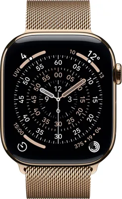 Immagine prodotto di Apple Loop in maglia milanese color oro (46 mm) - S/M