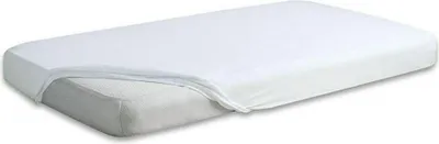 Produktbild von Matex Satinschlaffröcke mit Gummiband, 180/190 x 190/200 cm, weiß, Modell 01