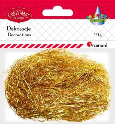 Produktbild von Engelshaar 20g Gold Titanum Weihnachten