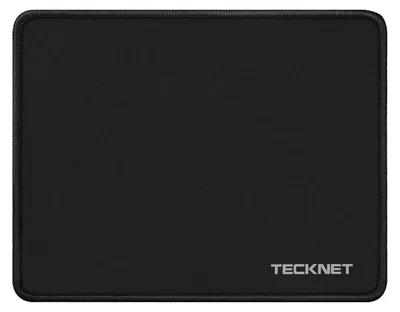 Produktbild von Mauspad 270 x 210 x 3 mm, wasserdichte Stoffoberfläche, rutschfeste Gummibasis, Schwarz