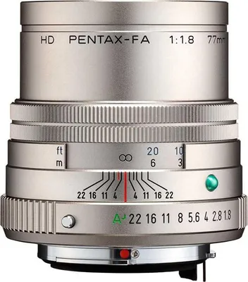 Produktbild von PENTAX Objektiv 77mm f/1.8 HD FA Limited Silber
