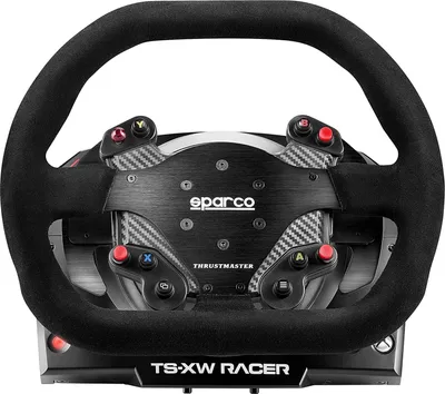 Productafbeelding van Thrustmaster TS-XW Racer Sparco P310, zwart stuurwiel + pedalen, geschikt voor PC en Xbox One
