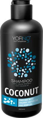 Immagine prodotto di Shampoo al cocco per capelli voluminosi con olio di cocco e minerali del Mar Morto Senza solfati e senza parabeni