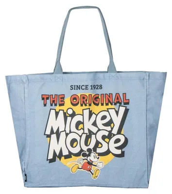 Productafbeelding van Mickey Mouse boodschappentas, blauw, 48 x 43 x 17 cm