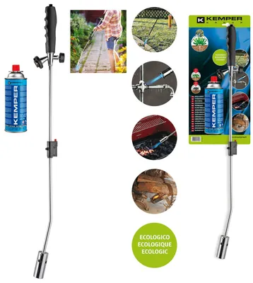Image de Brûleur à gaz pour désherbage avec cartouche de gaz KEMPER 1047GBPB