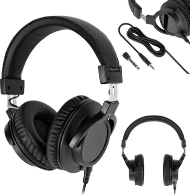 Obrázek produktu pro Studiová DJ sluchátka Kruger&Matz přes uši, 50 mm, 32 ohmů, 98 dB, neodymová