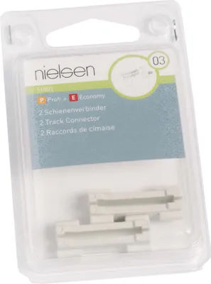 Produktbild von nielsen Schienenverbinder für Galerieschienen (2 Stück/Packung)