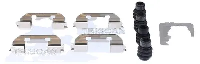 Image de QUICK BRAKE 109-0011 Kit d'accessoires plaquette de frein à disque