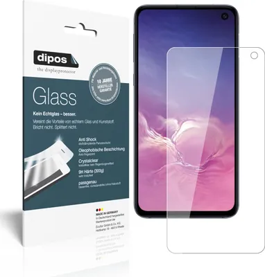 Obrázok produktu pre 2x ochranná fólia pre Samsung Galaxy S10e - proti nárazom 9H fólia dipos Glass plastové sklo