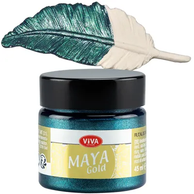 Produktbild von Viva Decor Maya Gold, 45ml Petrol