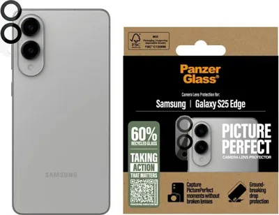 Obrázek produktu pro Panzerglass Pictureperfect Lens Protector tvrzené sklo pro Samsung Galaxy S25 Edge - čiré