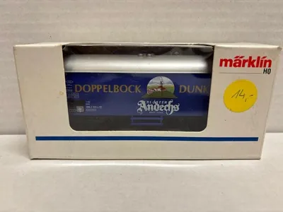 Produktbild von MÄRKLIN H0 Kühlwagen Kloster Andechs Doppelbock Dunkel 4421
