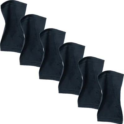 Produktbild von Erwin Müller Gästetuch Heidelberg" 6er-Pack schwarz 30x50 cm"
