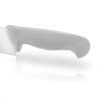 Obrázek produktu pro Kuchařský nůž Arcos color - Prof 292224 z nerezové oceli Nitrum a ergonomického bílého polypropylenu Mango s 25 cm čepelí, vitrína