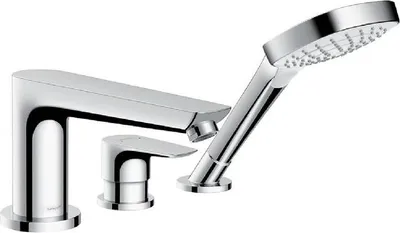 Obrázek produktu pro Hansgrohe Talis E - Baterie na okraj vany, 3-otvorová instalace, chrom 71731000