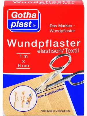 Obrázek produktu pro Gothaplast Wundpfl.elast 6 cmx1 m řez 1 ks