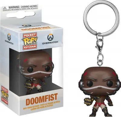 Produktbild von Overwatch - Doomfist  - Schlüsselanhänger Funko Pocket POP! Keychain