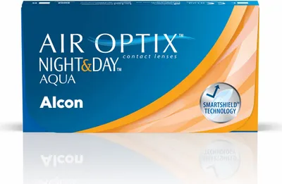 Produktbild von AIR OPTIX Night & Day AQUA 6er BoxDiotrien -1,5 Basiskurve 8,6