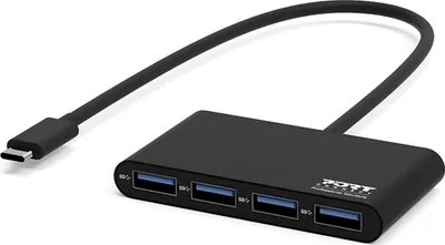 Produktbild von Port USB HUB 4 PORTS USB 3.0 TYPE C