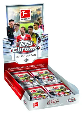 Produktbild von Topps Chrome Bundesliga 2025/2026 Hobby Box