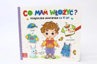 Obrázok produktu pre Co mam włożyć? Ksišżeczka ubieranka 4+ 33431
