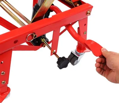 Produktbild von Hydraulische Motorradhebebühne – Höhenverstellbar – Für Werkstätten