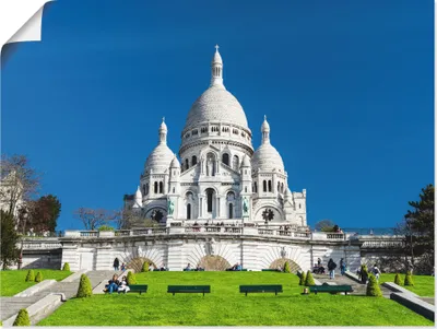 Produktbild von ARTland Poster Paris Sacre Coeur Größe: 80x60 cm
