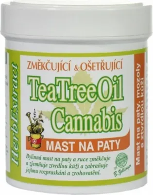 Obrázek produktu pro VIVACO Bylinný extrakt Tea tree olej Mast na paty 125 ml
