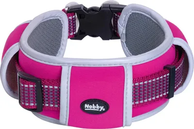 Produktbild von Nobby Halsband Kalea extra himbeere, Größe: L-XL / 32 mm