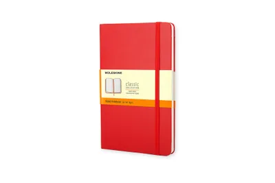 Produktbild von Moleskine Classic Rot Großes liniertes Notizbuch