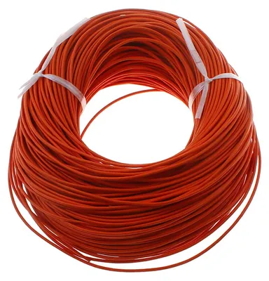 Produktbild von 5m Lederschnur rund 2mm gefärbt - Lederkordel Lederband Rindsleder Schnur, Farbe:orangerot, Stärke:2mm