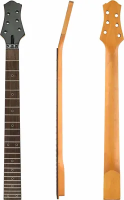 Productafbeelding van 24 frets, 25,6 inch (650 mm) gitaarhals, esdoornhals met palissander toets, vervanging voor Les Paul