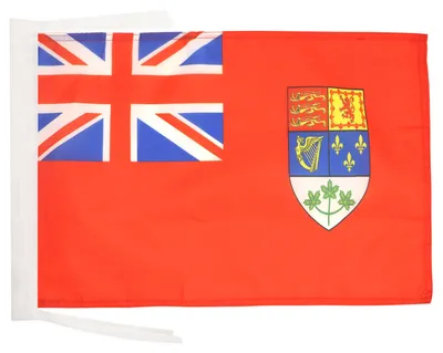 Kanada WWII Flagge 45x30 cm Polyester 100D mit Kordeln
