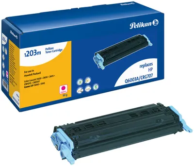 Immagine prodotto di Pelikan Printing 629425 Pelikan Toner HP Q6003A 1203m magenta rebuilt