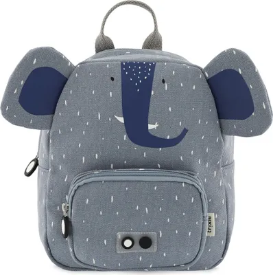 Immagine prodotto di Zaino Trixie blu - piccolo zaino per la scuola Mrs Elephant idrorepellente