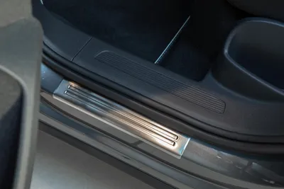 Produktbild von Exclusive Design V2A Einstiegsleisten passend für Seat Tarraco ab Bj. 2018-2024, Farbe:Silber