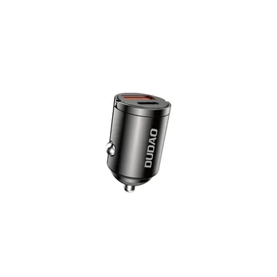 Zdjęcie produktu dla Mini ładowarka samochodowa Dudao R3MAX 48W QC PD - czarna