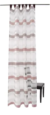 Produktbild von Vorhang Elina, Schlaufenschal - 135 x 245 cm, Bordeaux