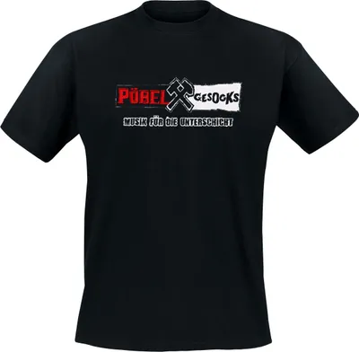 Produktbild von Pöbel & Gesocks - Musik für die Unter..., T-shirt