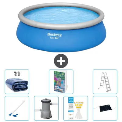 Produktbild von Bestway Fast Set Rund - 457x122 cm - 8-teilig  S426