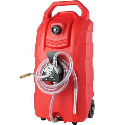 Image de Réservoir de carburant portable, pompe manuelle, utilisation polyvalente, 16 gallons