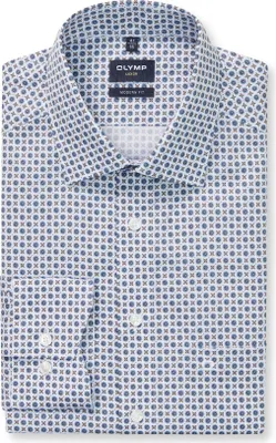Immagine prodotto di Camicia Olymp blu stampata Modern Fit Luxor