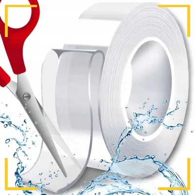 Produktbild von Appio Nano-Pu Tape starkes transparentes doppelseitiges Klebeband