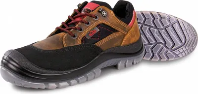 Produktbild von Hase Nepal Brown S3 Sicherheitshalbschuh aus Nubukleder Größe 36
