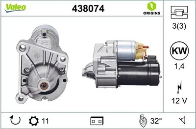 Zdjęcie produktu dla Rozrusznik Renault Megane I/ Clio Ii 1.9D  92-