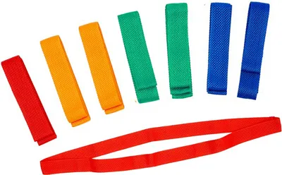 Zdjęcie produktu dla Wstążki drużynowe (opakowanie 10 szt.) czerwone - 120 cm