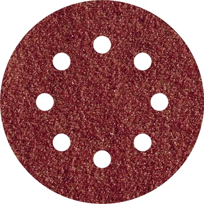 Image de Feuilles Abrasives Adhésives Corindon, Grain 120, ø125mm - Générique