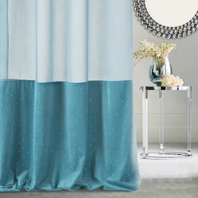 Obrázok produktu pre Záclona JOLIE1 tyrkysová 135x250 cm očká